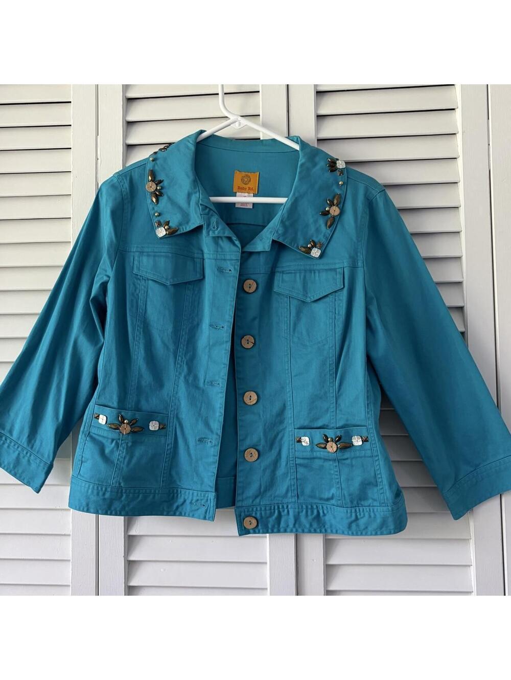 Ruby Rd. Women's Blue Jacket